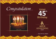 45th Birthday
